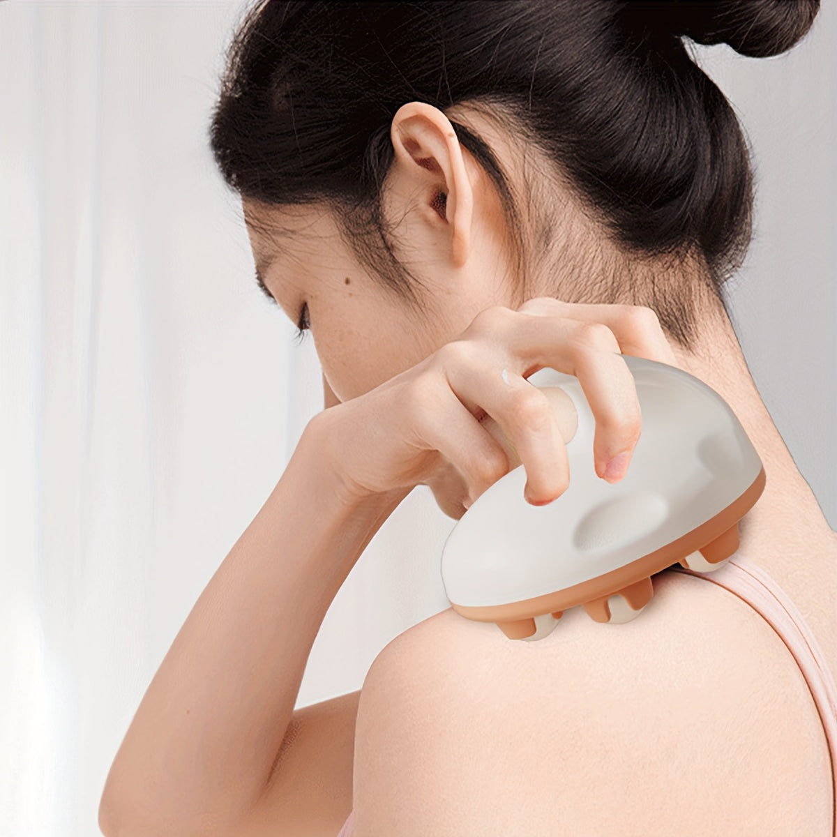 7-Ball Manual Massager Roller Full Body & Abdominal Massage with Ergonomic Handle