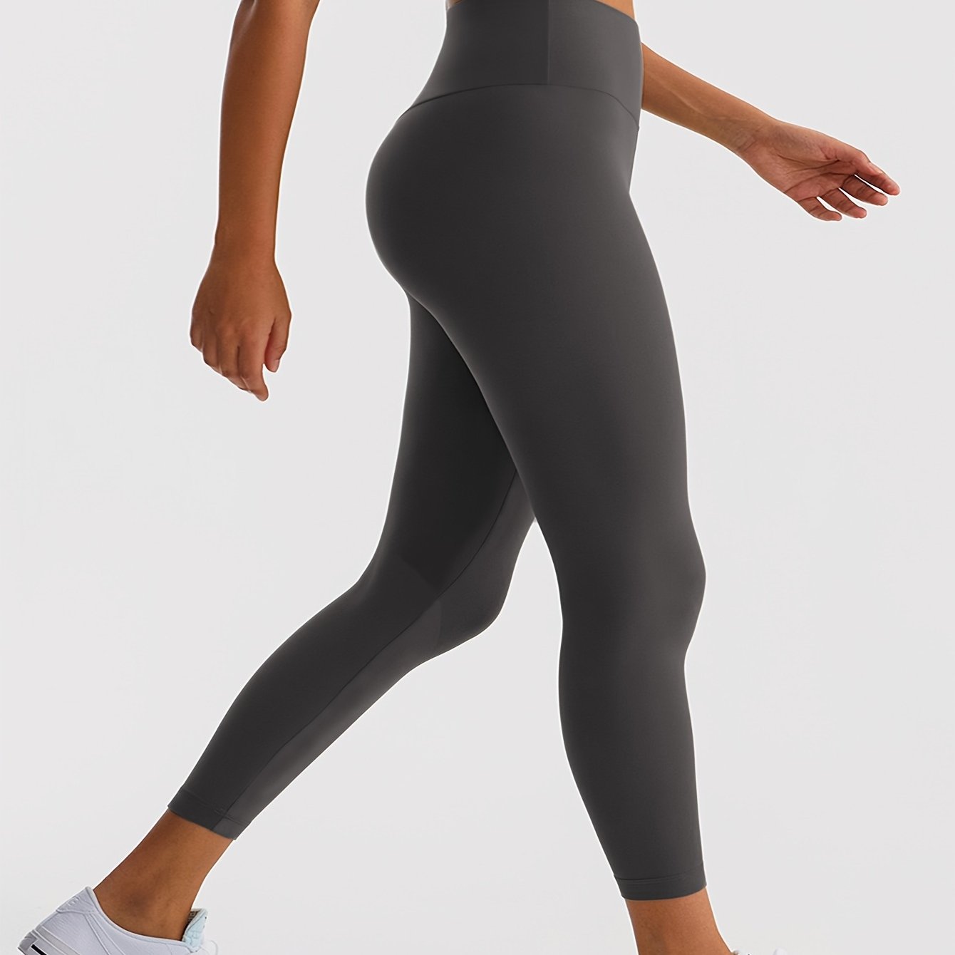 High Waist Yoga Sports Leggings, Slim Fit & Stretchy Bike Pants For Women's Activewear