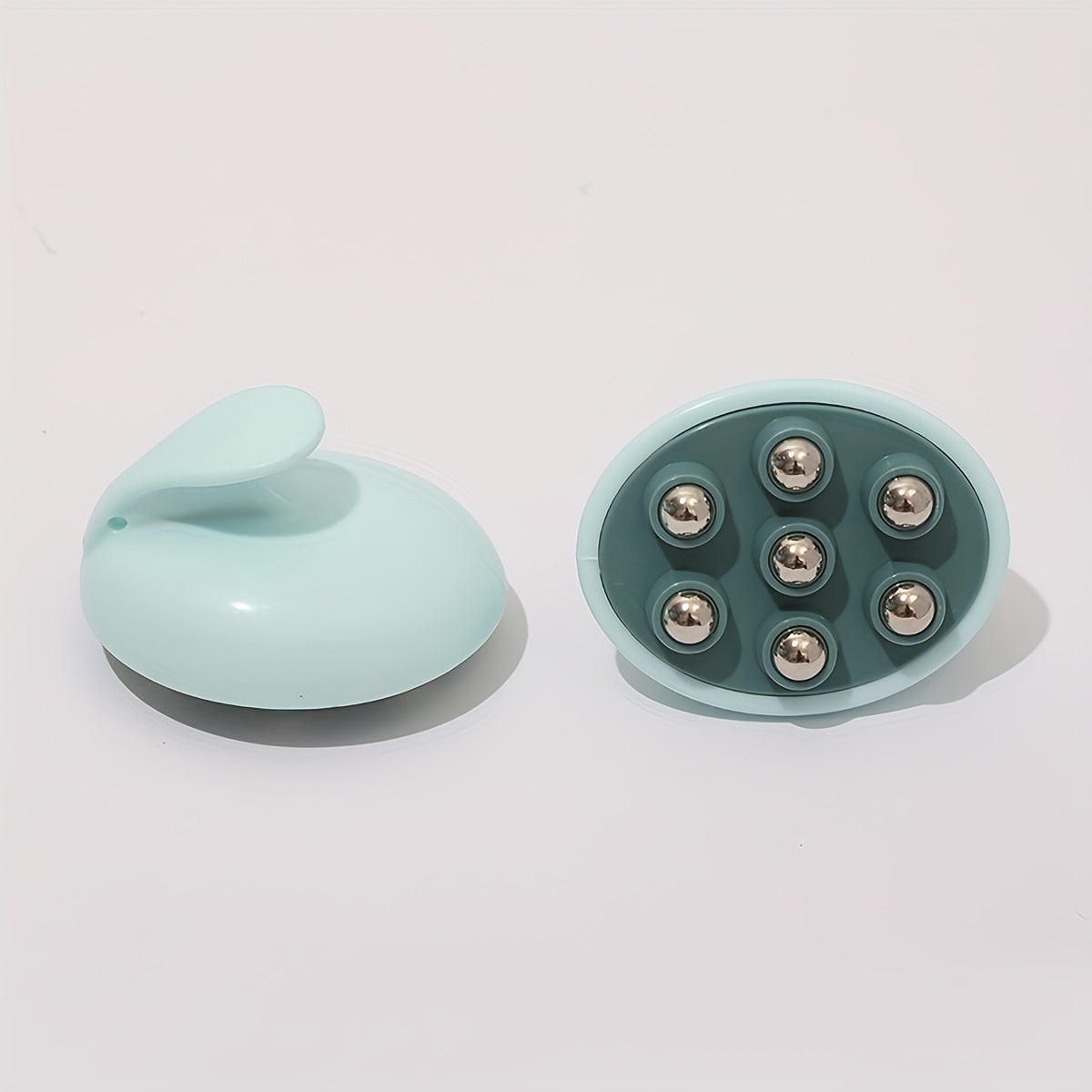 7-Ball Manual Massager Roller Full Body & Abdominal Massage with Ergonomic Handle