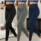 3pcs Ultra-Soft High Waist Yoga Leggings for Women Tummy Control