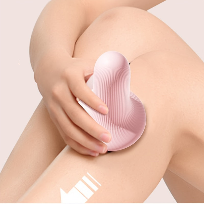 Handheld Body Massager For Round Roller Balls Relaxes Abdomen, Legs, Arms, Muscles With Gentle Vibrations