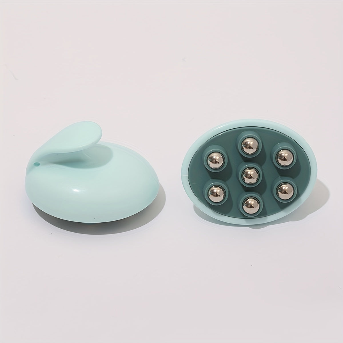 7-Ball Manual Massager Roller Full Body & Abdominal Massage with Ergonomic Handle